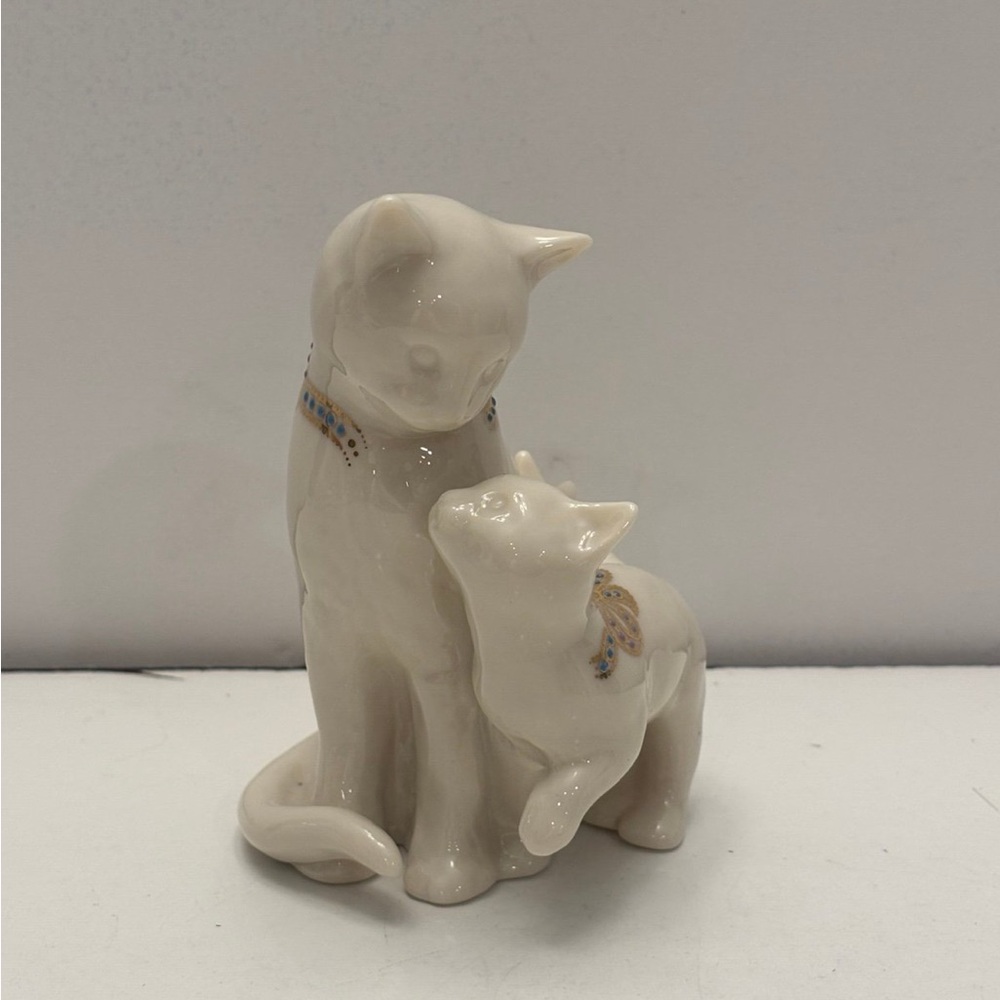 Lenox Jewels Collection Mother Cat and Kitten Motherly Love Made in  USA Retired